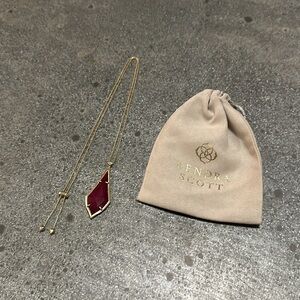 Kendra Scott Adjustable Pendant Necklace